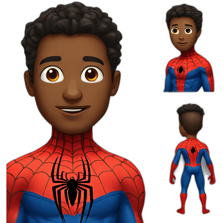 spiderman the spot emoji