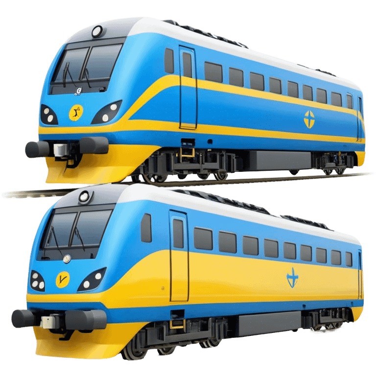 Passenger Train - New Intercity Fleet (Mariyung) (Model Year: 2023) (Iconic Colour: Blue and yellow) emoji