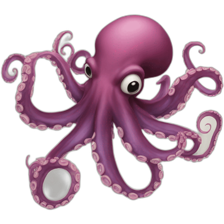 octopus art emoji