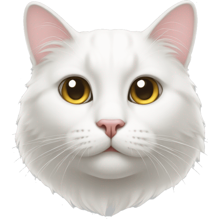 white cat emoji