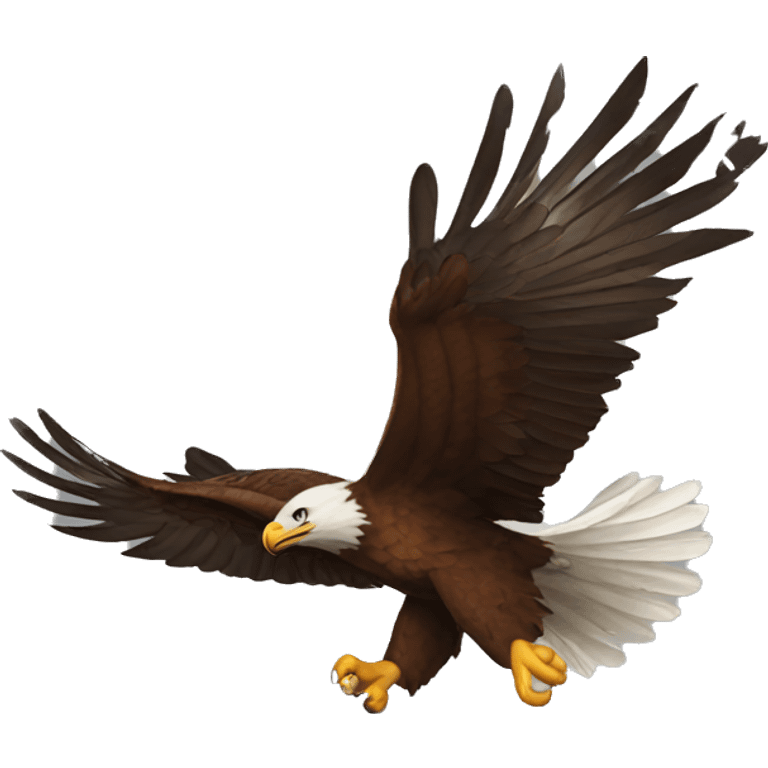 eagle-flying emoji