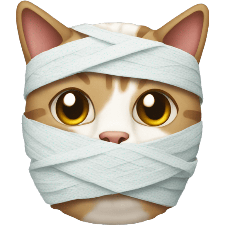 cat bandaged emoji