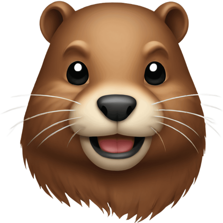 Beaver tattoo emoji