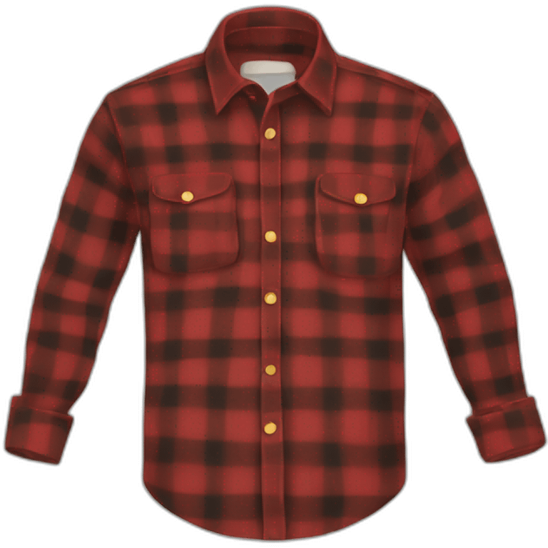 lumberjack shirt emoji