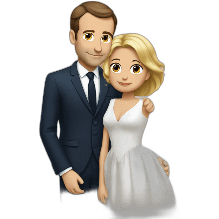 macron tombe amoureux d'une momie emoji