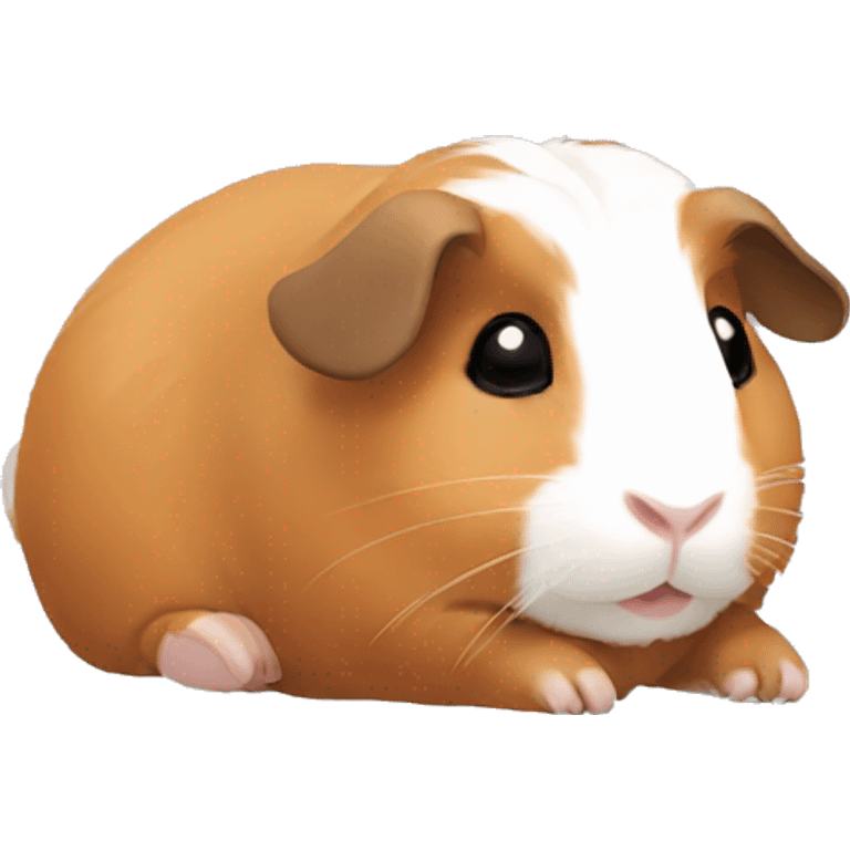 Guineapig laying down  emoji