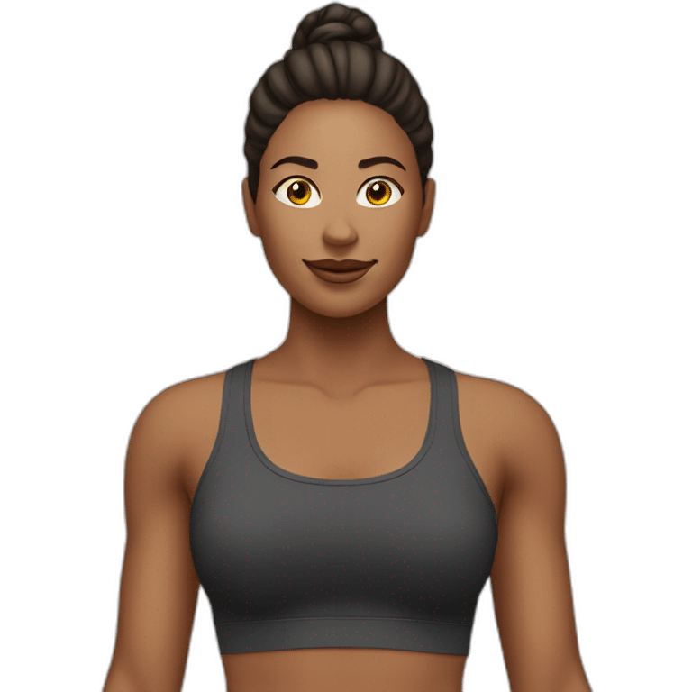 Fit woman emoji