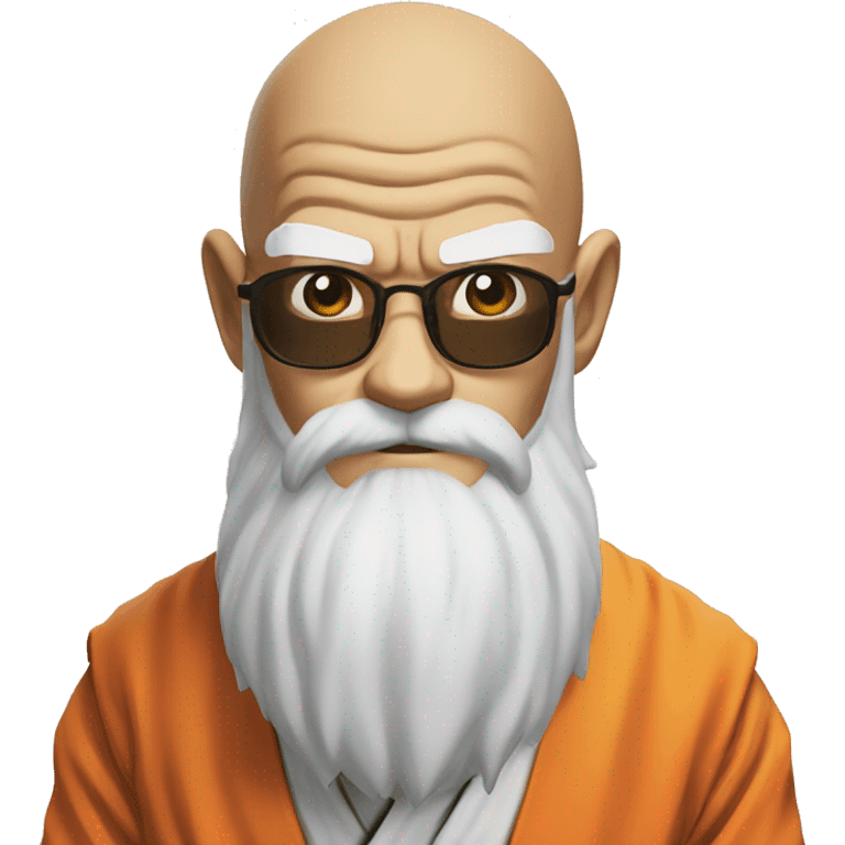 master roshi dragon ball emoji