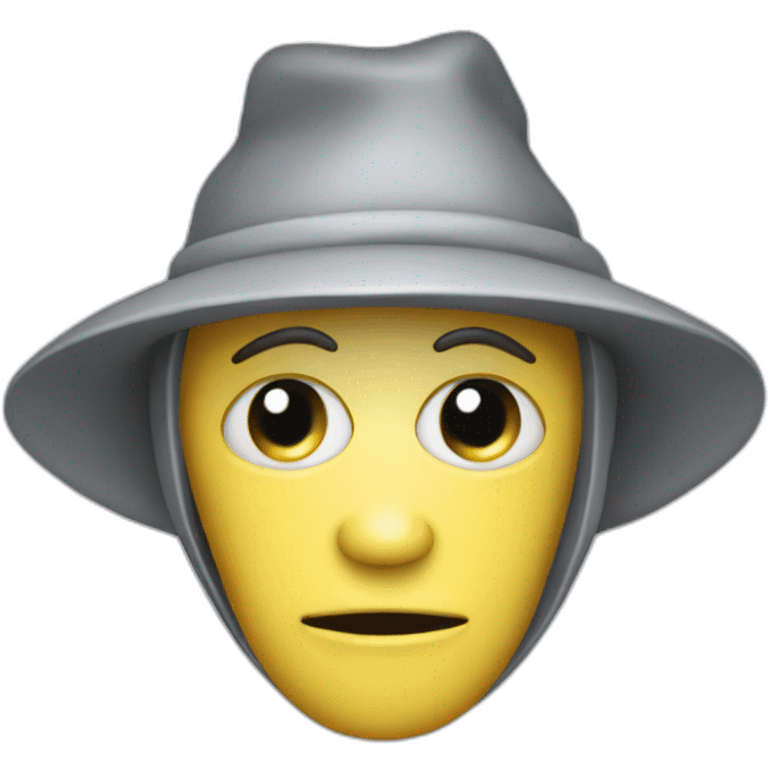 gray-alien-hat emoji