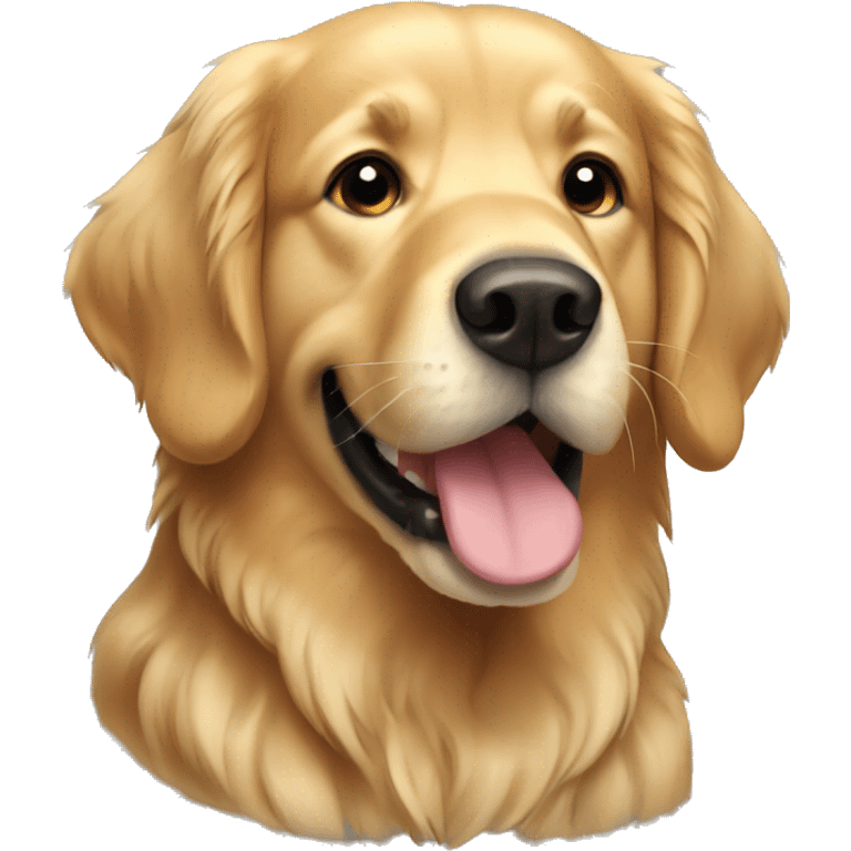 Golden retriever emoji