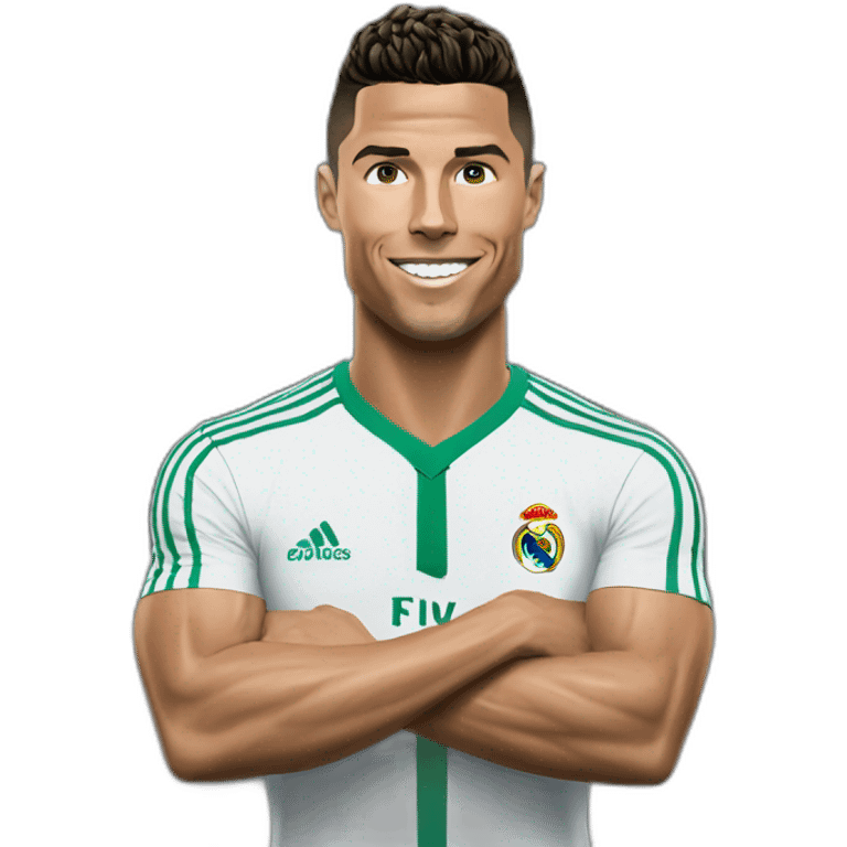 Ronaldo faisant sui emoji