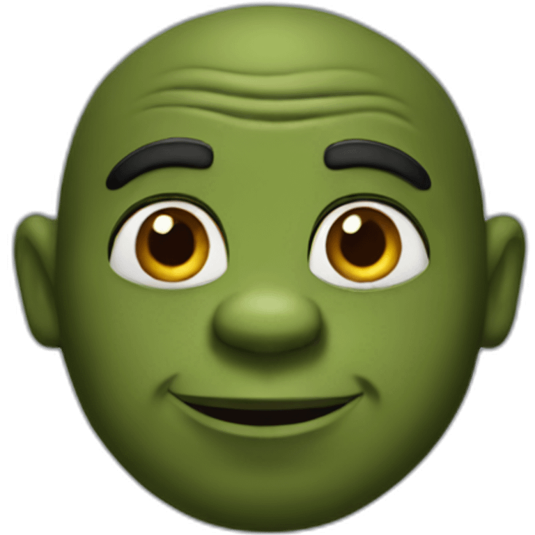 black-shrek emoji