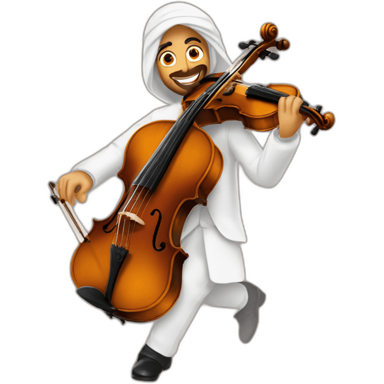 Violonistes musique Arabo andalouse emoji