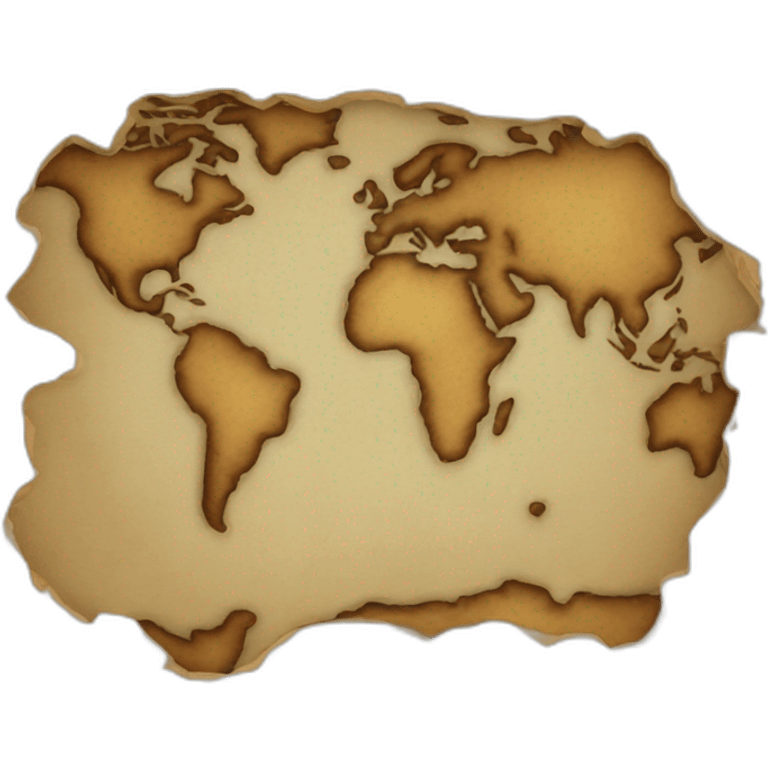 old world map emoji