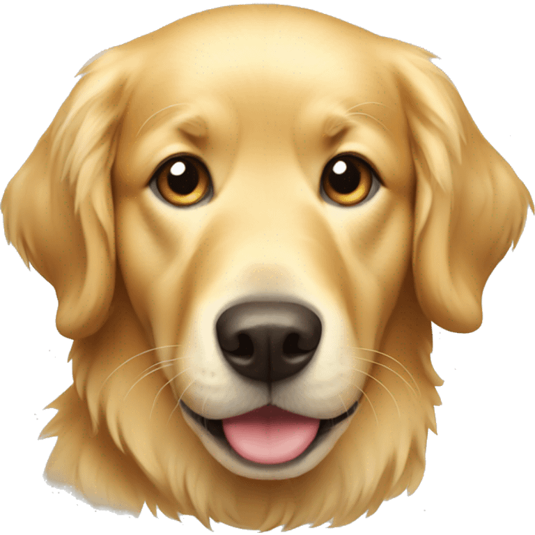 golden retriever  emoji