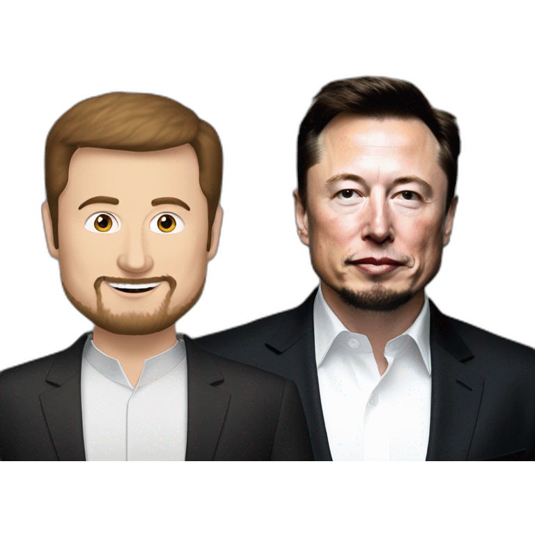 Kadyrov and Elon Musk emoji