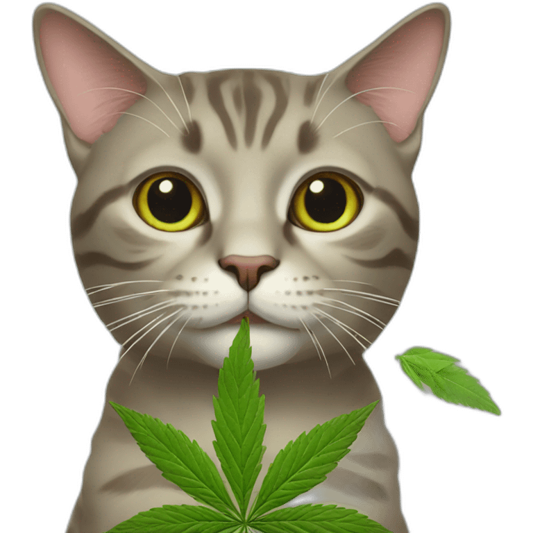 cat-with-marijuana emoji