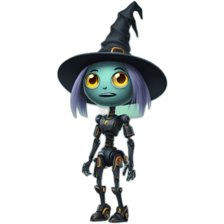 tall witch robot emoji