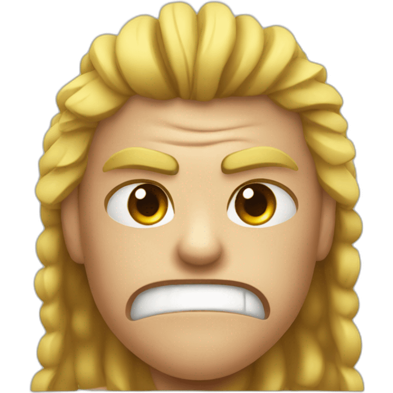 Tennisplayer angry emoji