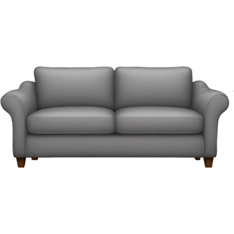 A grey sofa  emoji