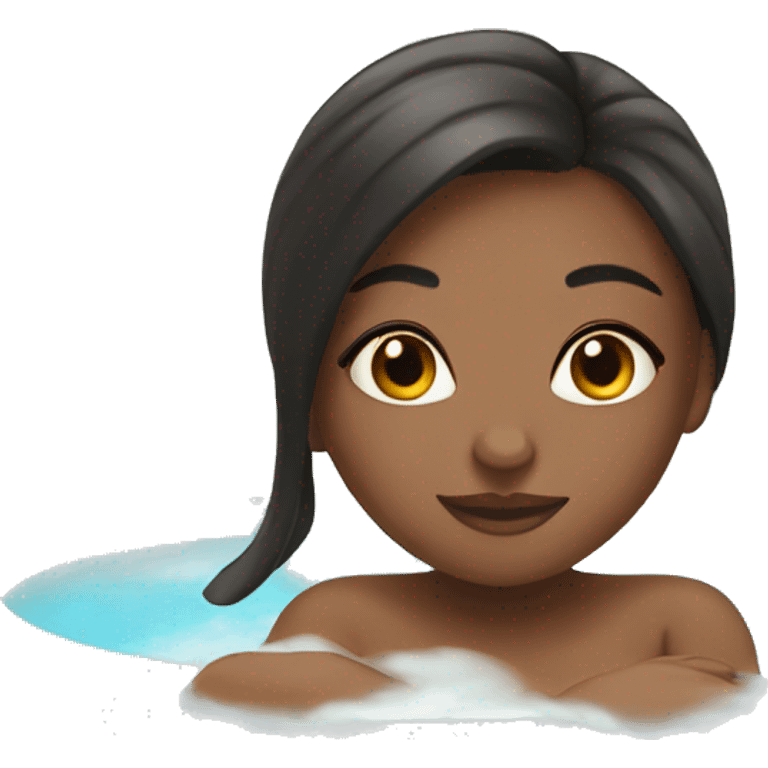 girl in spa emoji