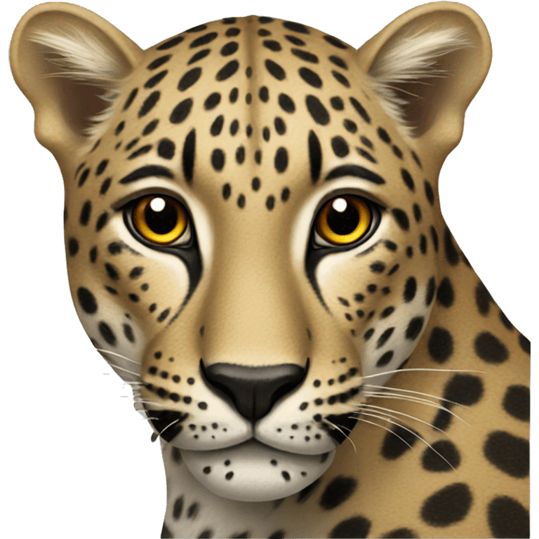 African Leopard emoji