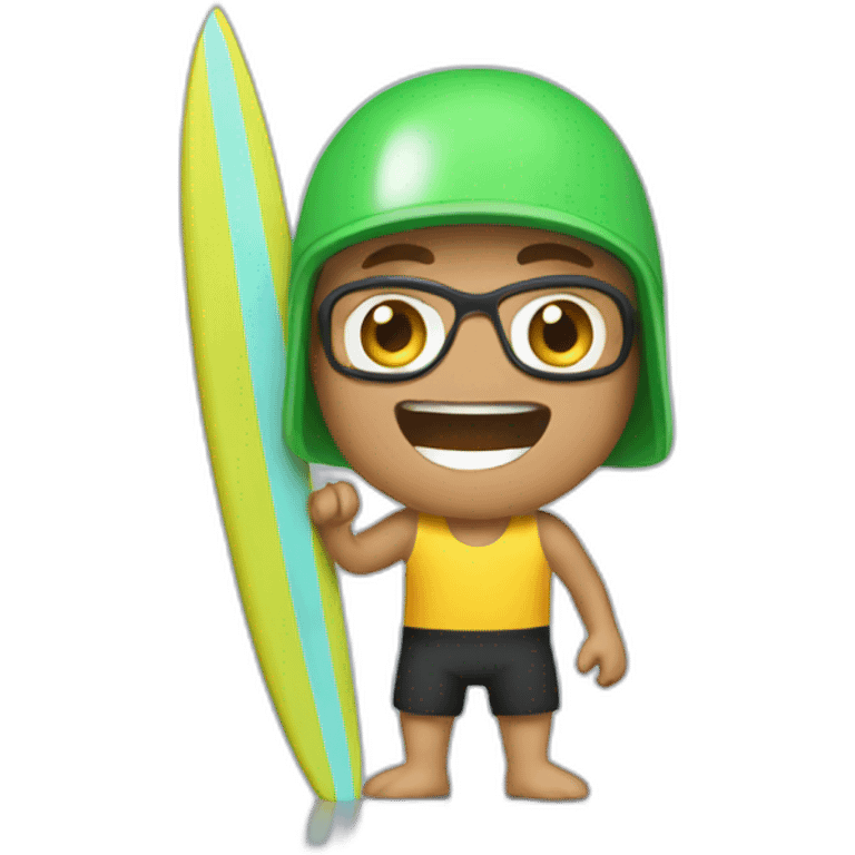 Surfeur emoji