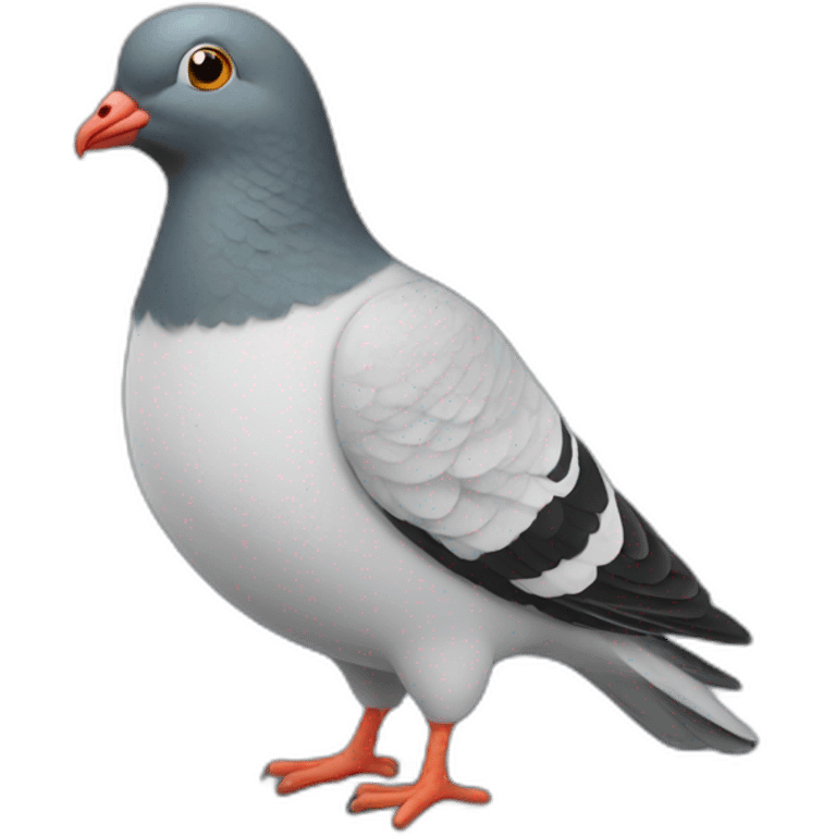 man pigeon emoji