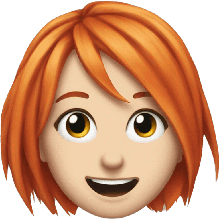 Hayley Williams happily surprised emoji