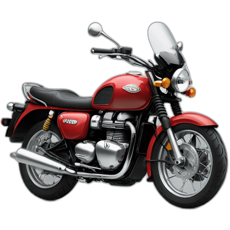 Triumph motorcycl emoji