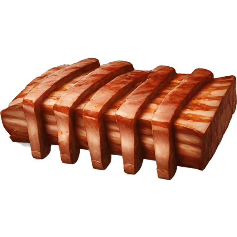 Ribs bbq emoji