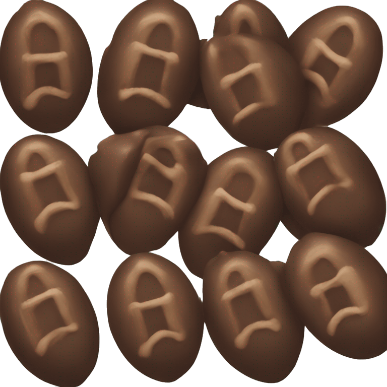 Bombón de chocolate  emoji