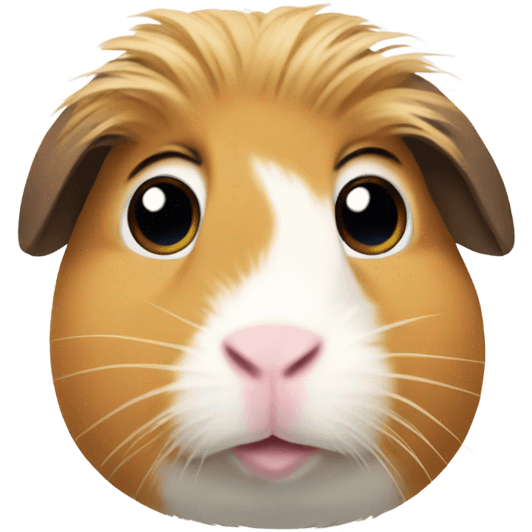 guinea pig with lashes emoji