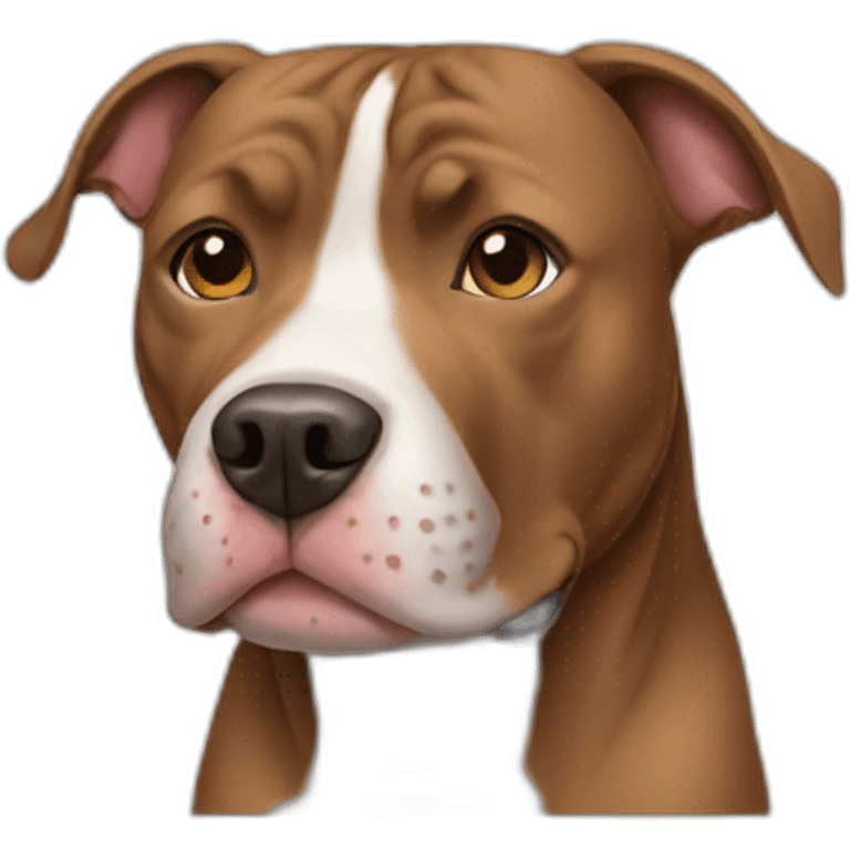 Dog pitbull emoji