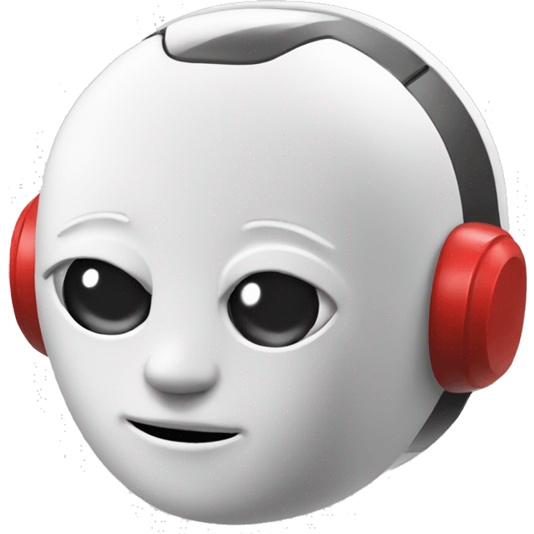 Ai chat bot - in red emoji