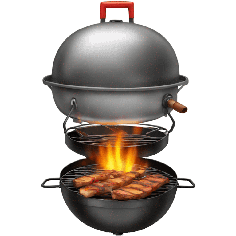 Barbq on gas propane emoji