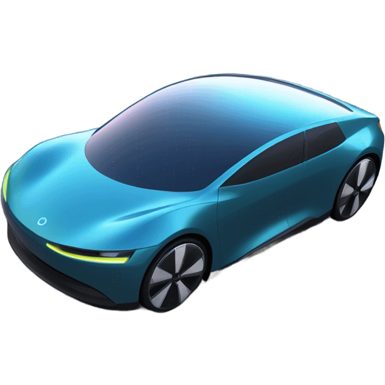 moder electric car emoji