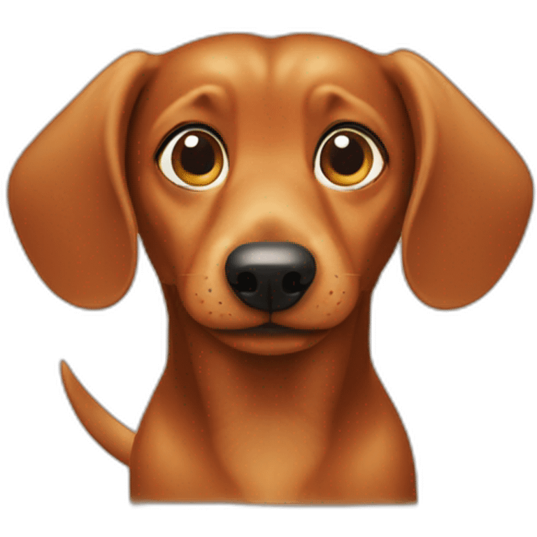 daschund farts emoji