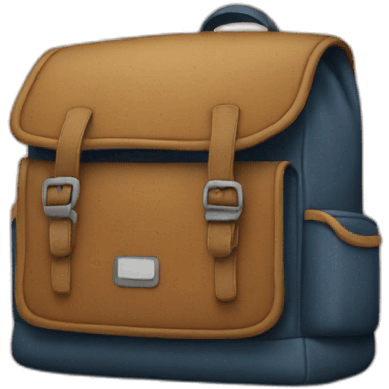 school bag emoji