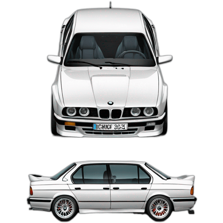 bmw-m5-e34 emoji