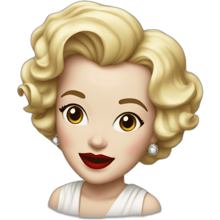 comédienne de théâtre marilyn monroe emoji