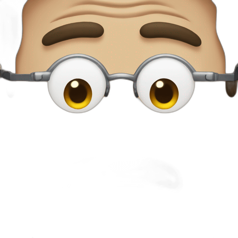 Michael Scott Face with Monocle emoji