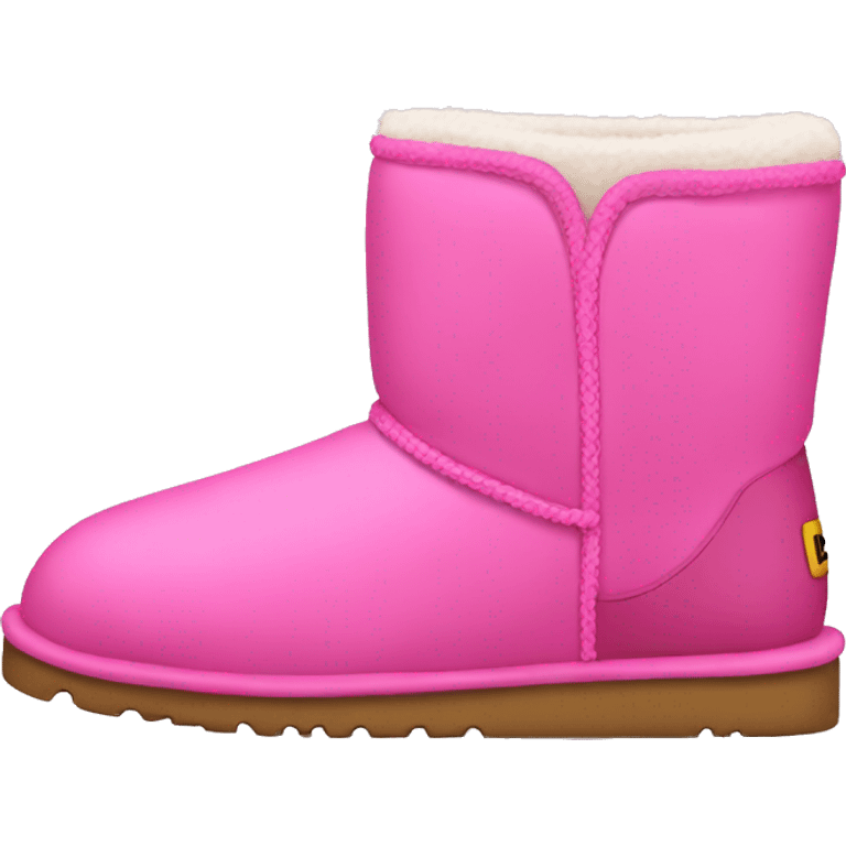 pink uggs  emoji