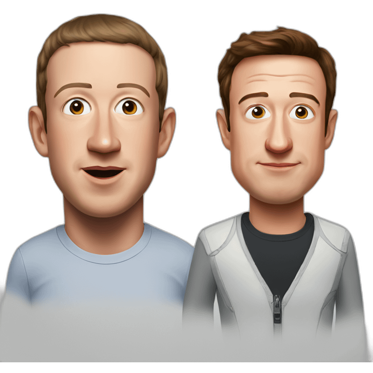 Mark Zuckerberg vs Elon Musk emoji