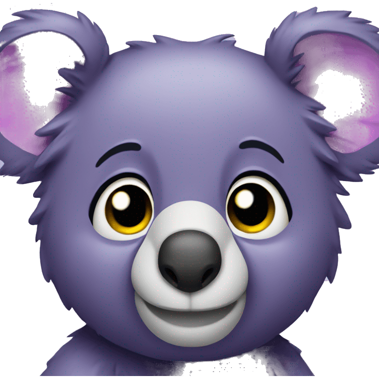 Purple koala  emoji