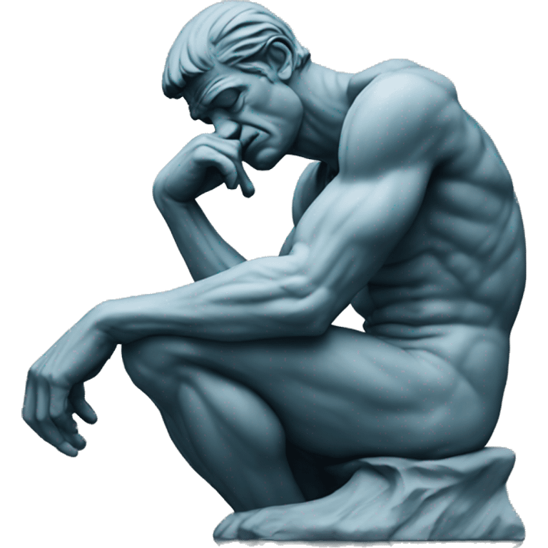 The thinker emoji