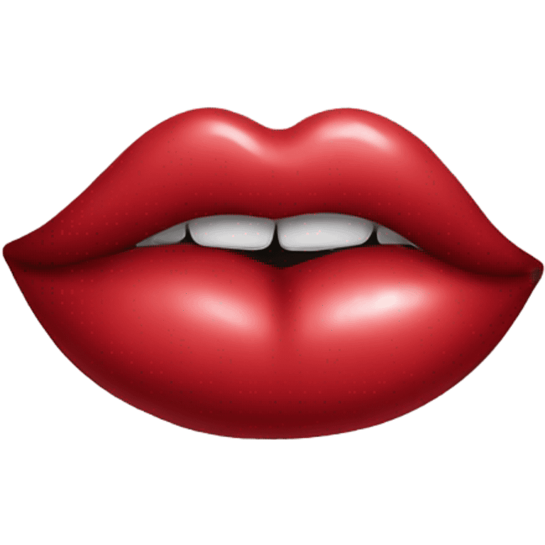 Kiss lip emoji