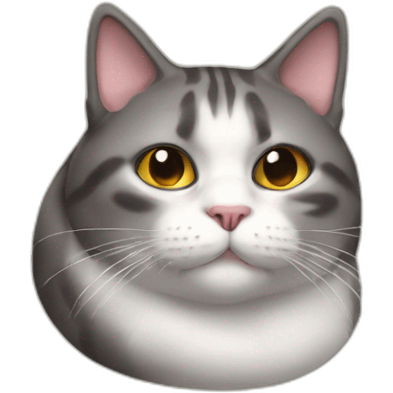 Cat fat emoji