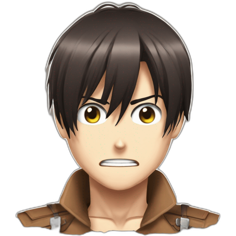 Eren Yeager attack titan emoji