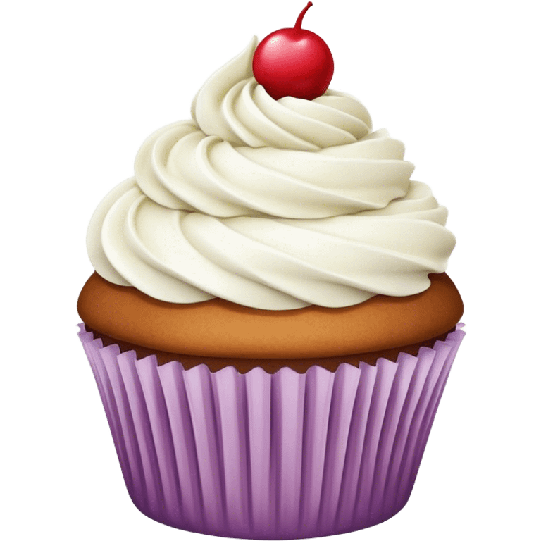 cupcake cream emoji